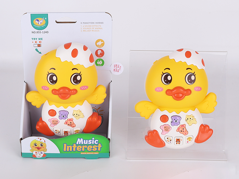Cartoon Duck Electronic Organ