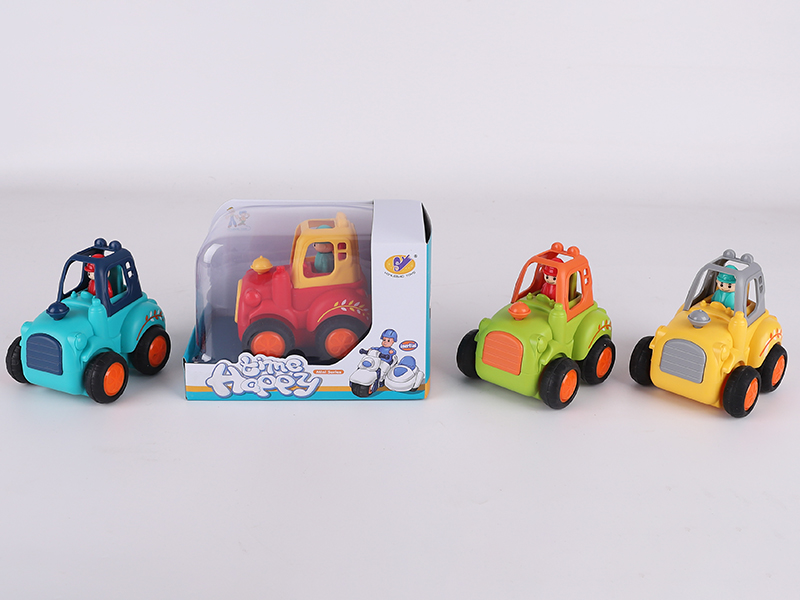 Cartoon Friction Farm Vehicle