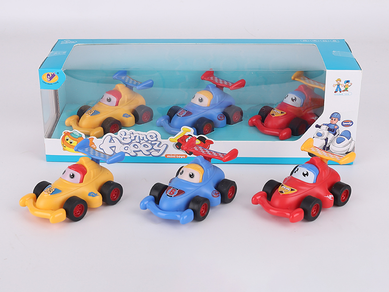 Cartoon Pull Back Equation Car
