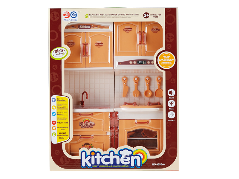 Combination Kitchen Cabinet With Light ,Sound
