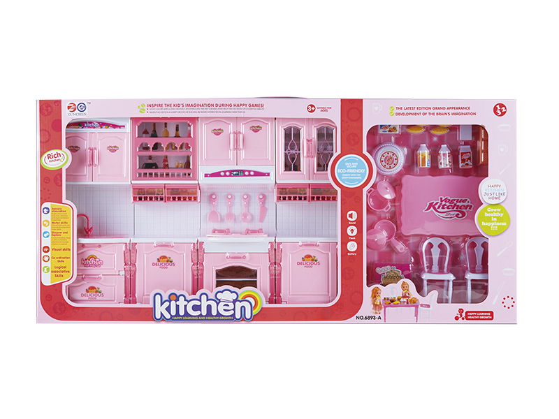 Combination Kitchen Cabinet With Light, Sound + Accessories