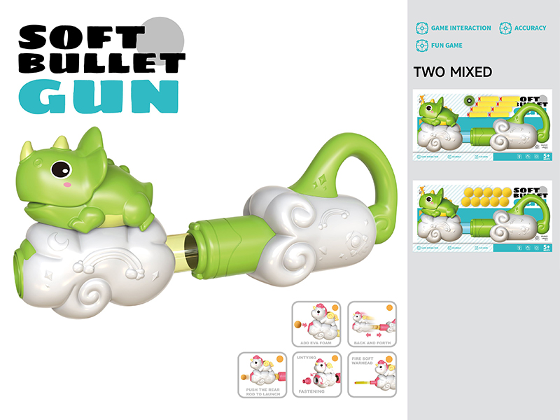 Triceratops Air Power Gun