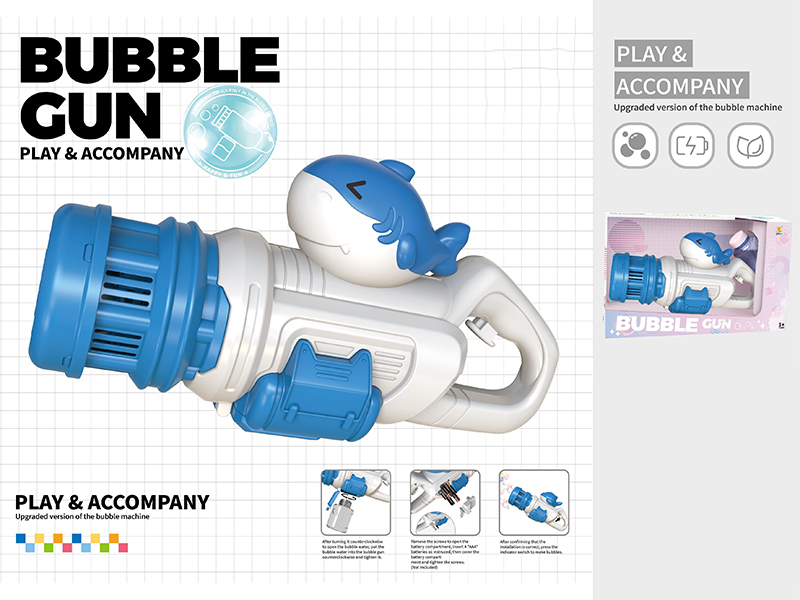 10 Hole Bubble Gatlin Shark