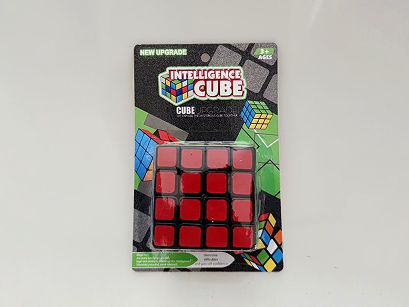 Fluorescent Sticker Fourth Order Magic Cube (With Instructions)