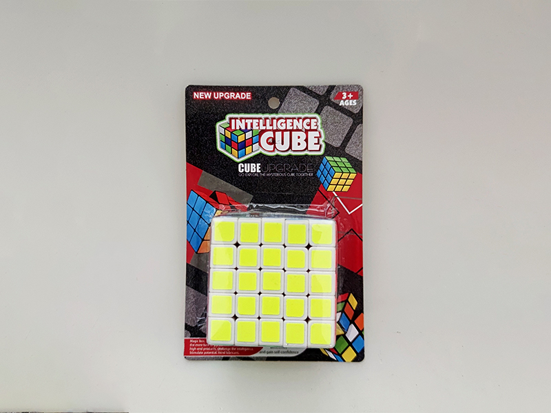 Fluorescent Sticker Fifth Order Magic Cube (With Instructions)