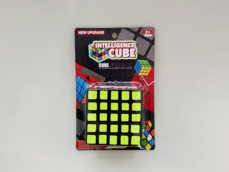 Fluorescent Sticker Fifth Order Magic Cube (With Instructions)