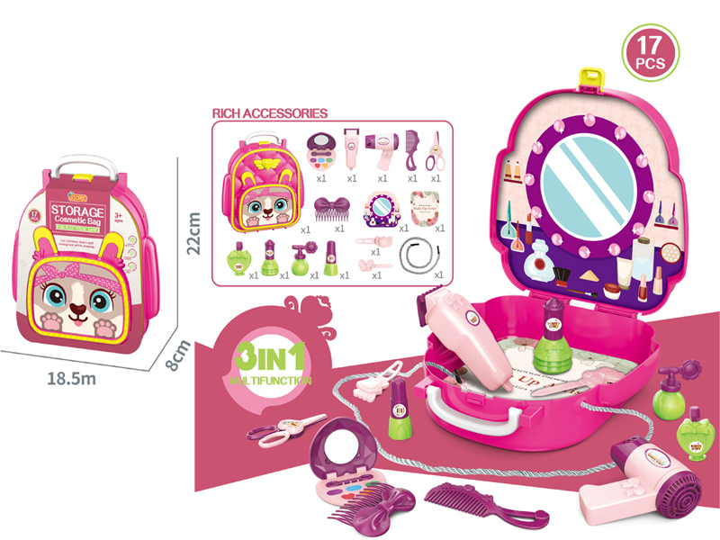 17PCS Jewelry Handbag