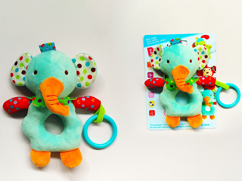 Baby Rattle Elephant