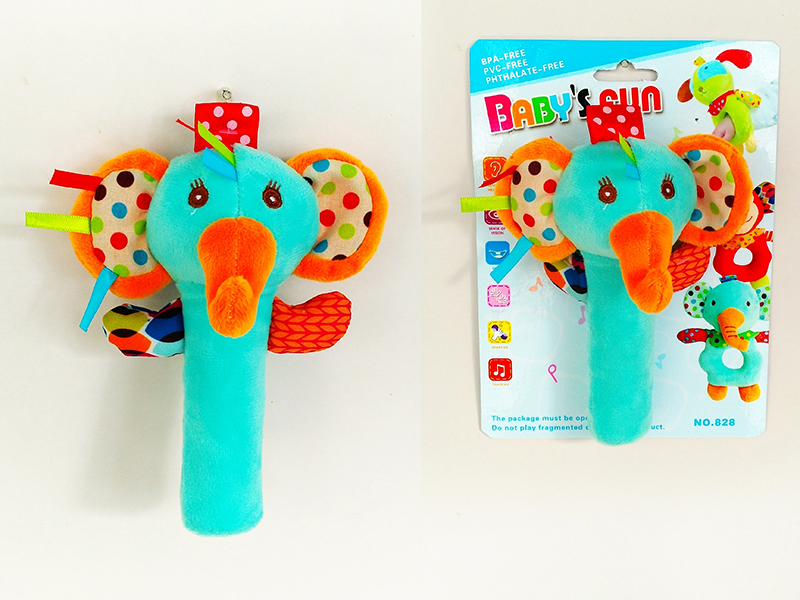 BB Stick Elephant  Rattle