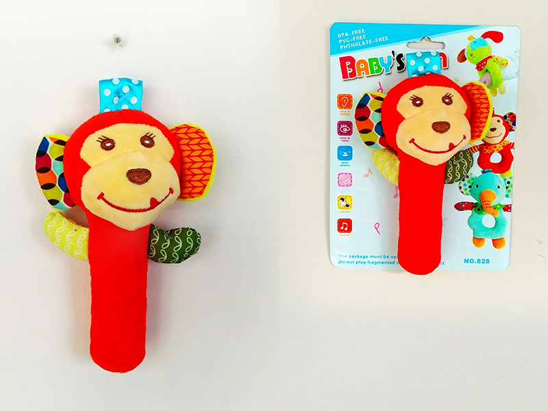 BB Stick Monkey Rattle