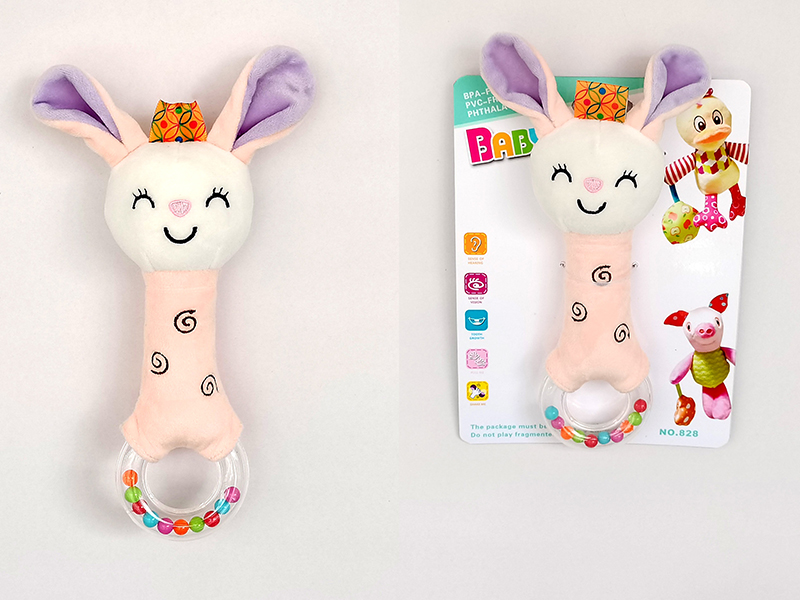 Rabbit Baby Rattle
