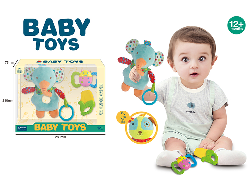 Baby Toys Elephant Rattle Combination