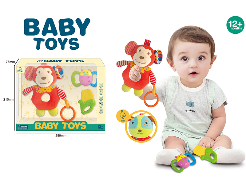 Baby Toys Monkey Rattle Combination