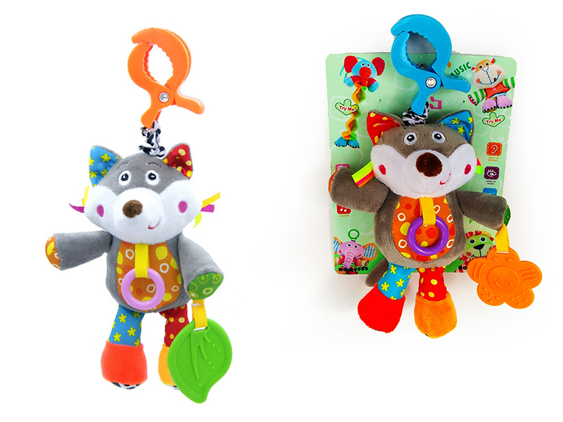 Grey Wolf Bedside Bell With Vibration And Voice Function