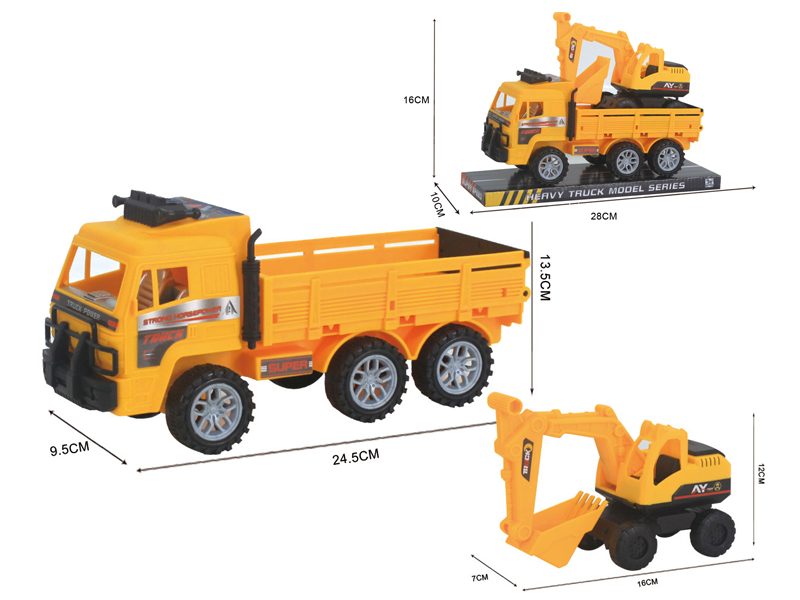 Friction Truck+Excavator