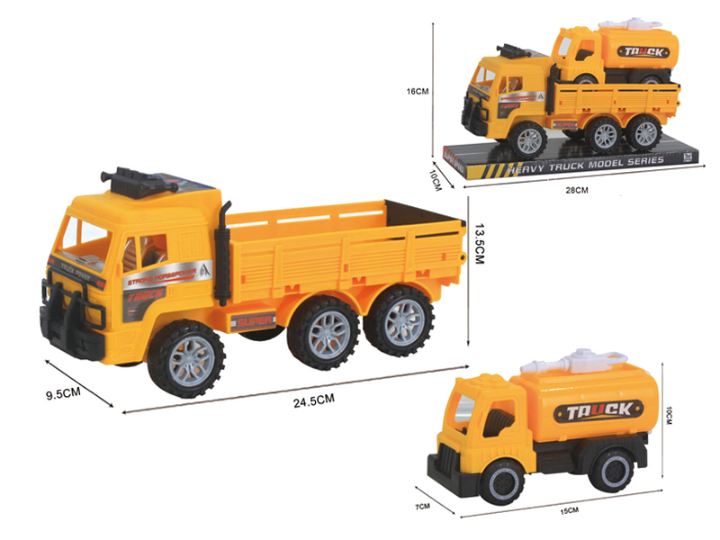 Friction Truck+Watering Car