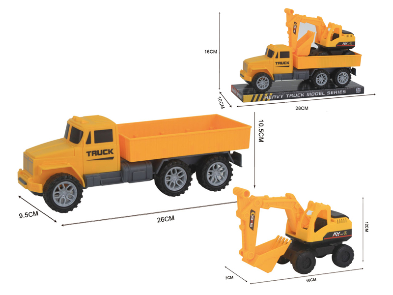 Friction Truck+Excavator