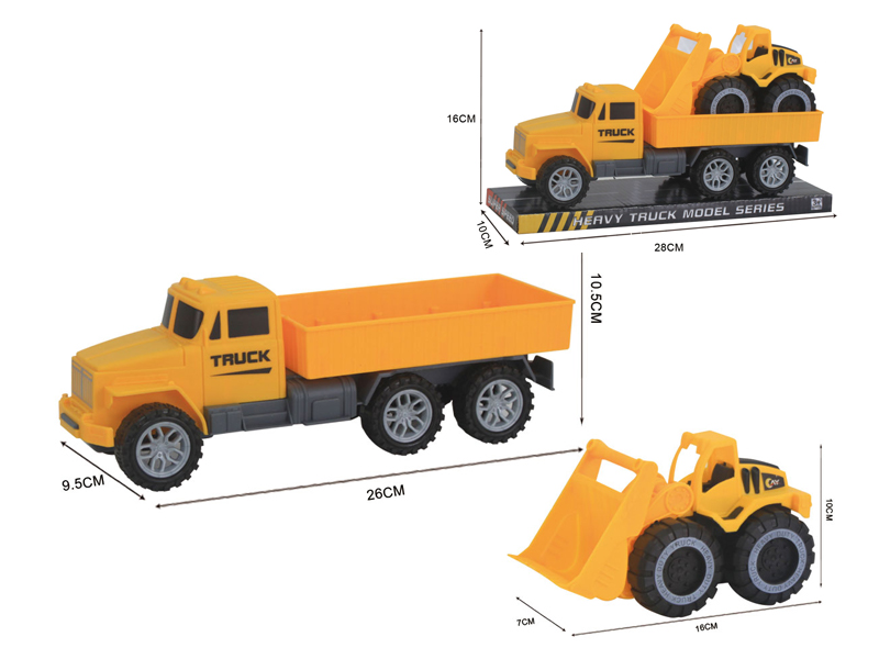 Friction Truck+Bulldozer
