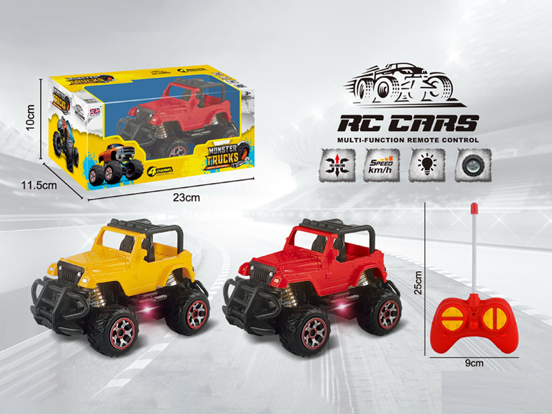 1:43 4Ch R/C Mini Jeep