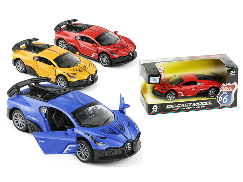 1:32 Pull Back Alloy Car Model Bugatti