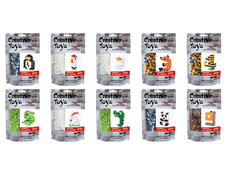 Iron Beads (10 Types Of 3D Number Mixed)