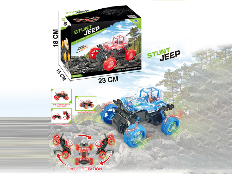 B/O Stunt Jeep