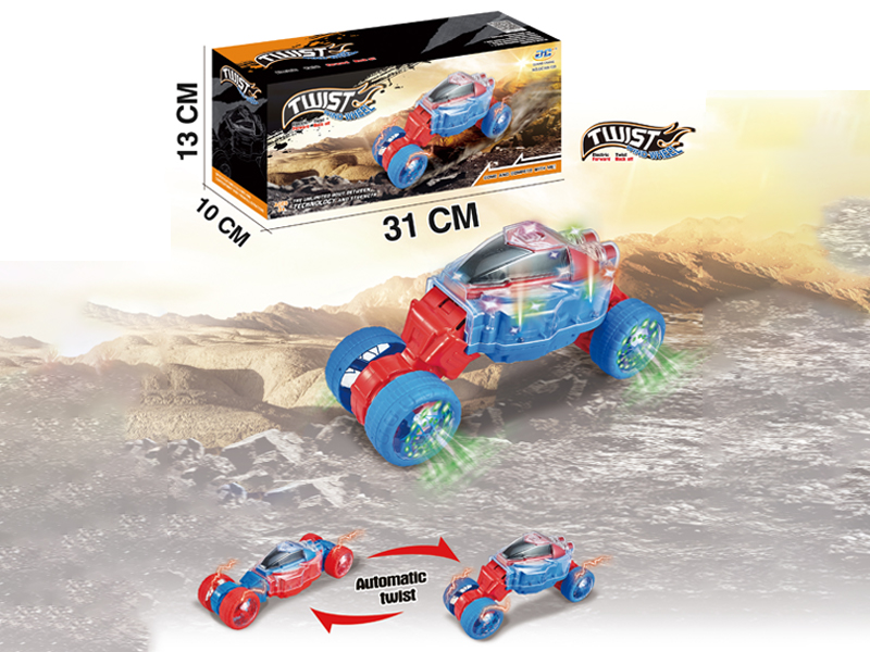 B/O Torsion Truck With Wind Fire Whee