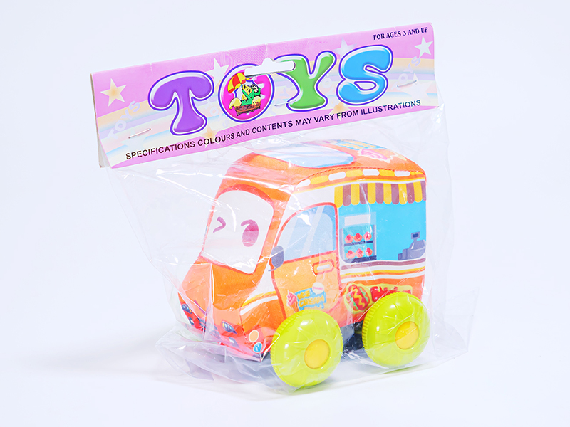 Slide Cartoon Cloth Car 1pcs