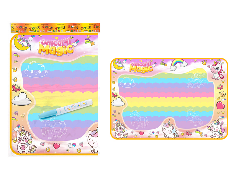 Doodle Water Magic Canvas