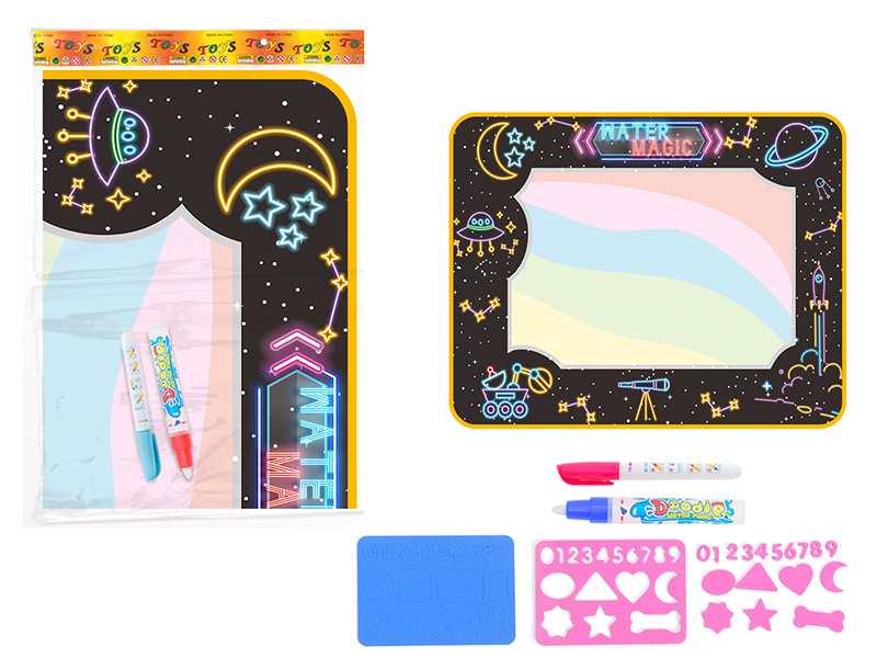 Doodle Water Magic Canvas