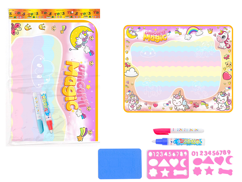 Doodle Water Magic Canvas