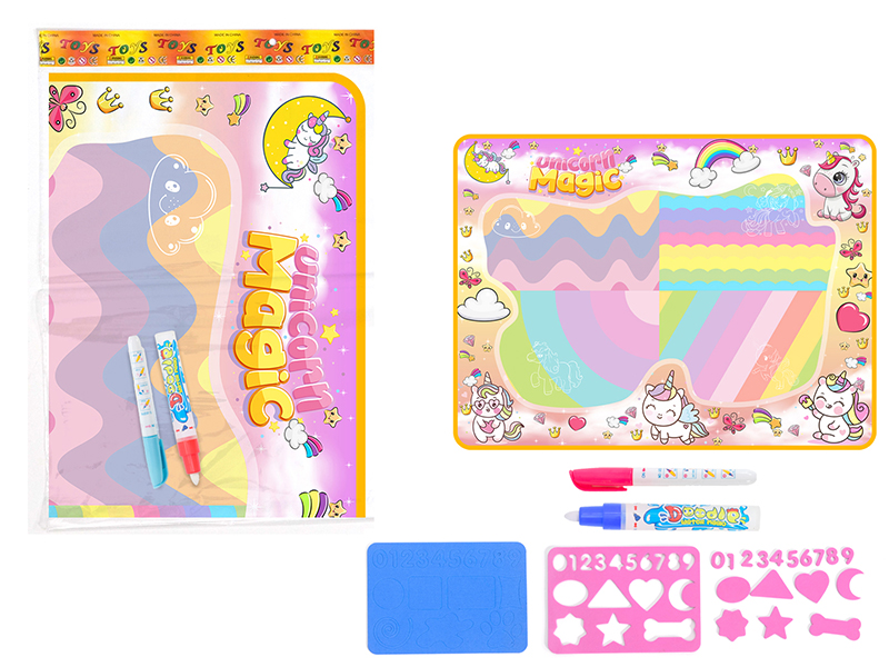 Doodle Water Magic Canvas