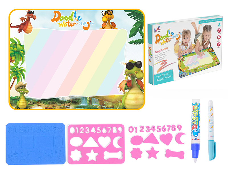 Doodle Water Magic Canvas