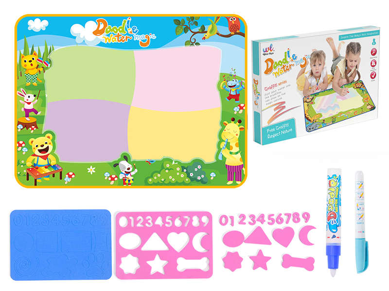 Doodle Water Magic Canvas