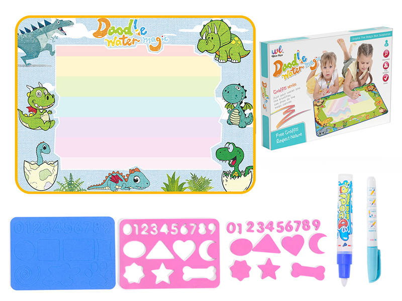 Doodle Water Magic Canvas