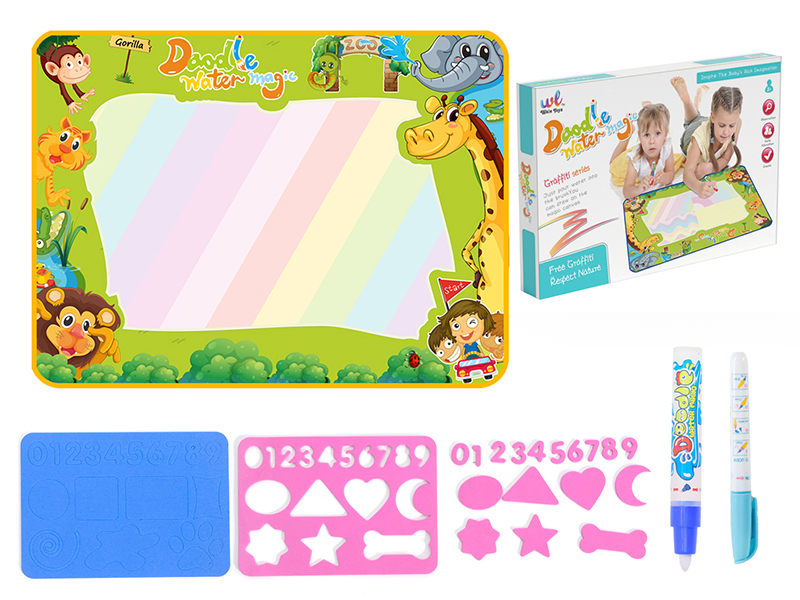 Doodle Water Magic Canvas