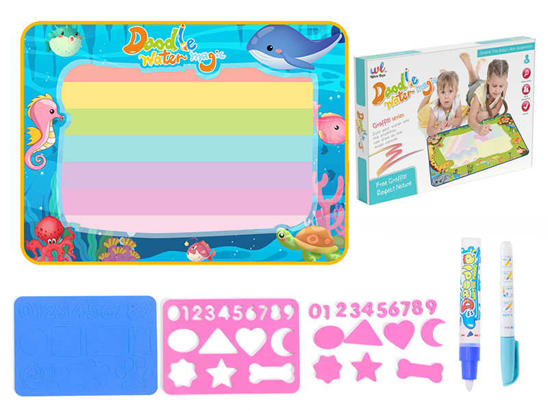 Doodle Water Magic Canvas