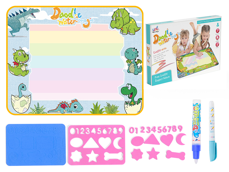 Doodle Water Magic Canvas