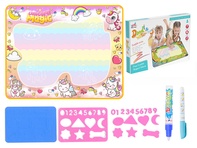 Doodle Water Magic Canvas