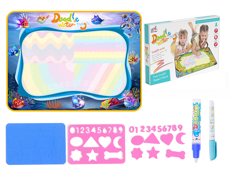 Doodle Water Magic Canvas