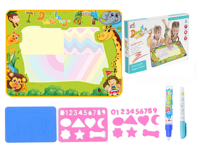 Doodle Water Magic Canvas