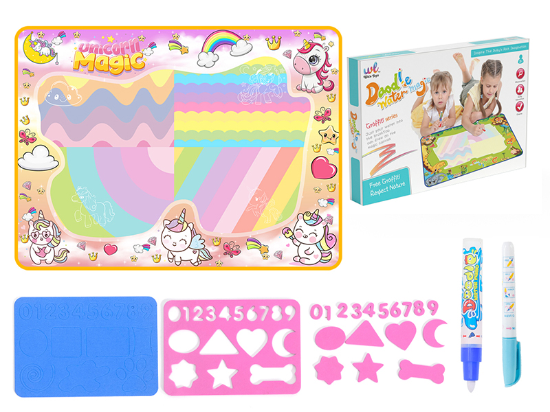 Doodle Water Magic Canvas