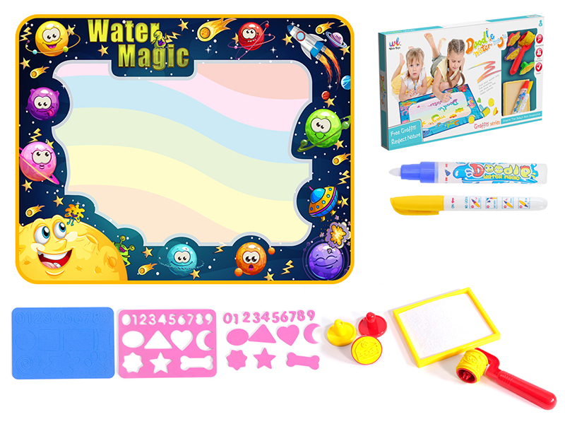 Doodle Water Magic Canvas