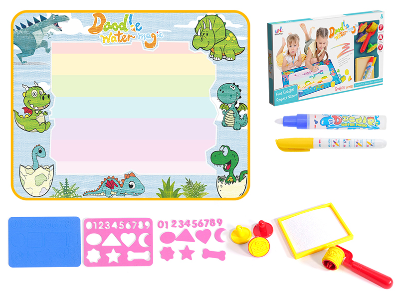 Doodle Water Magic Canvas