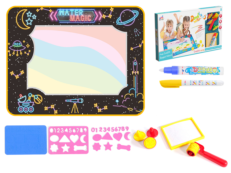 Doodle Water Magic Canvas