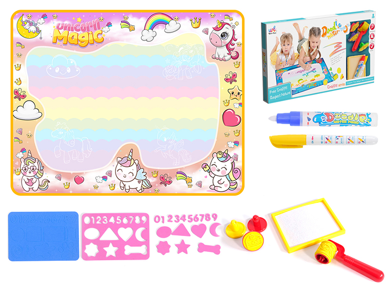 Doodle Water Magic Canvas