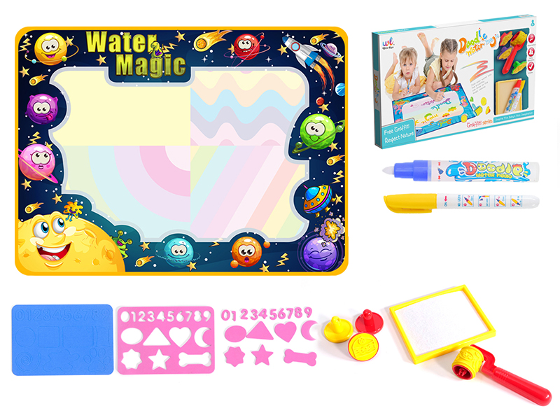 Doodle Water Magic Canvas