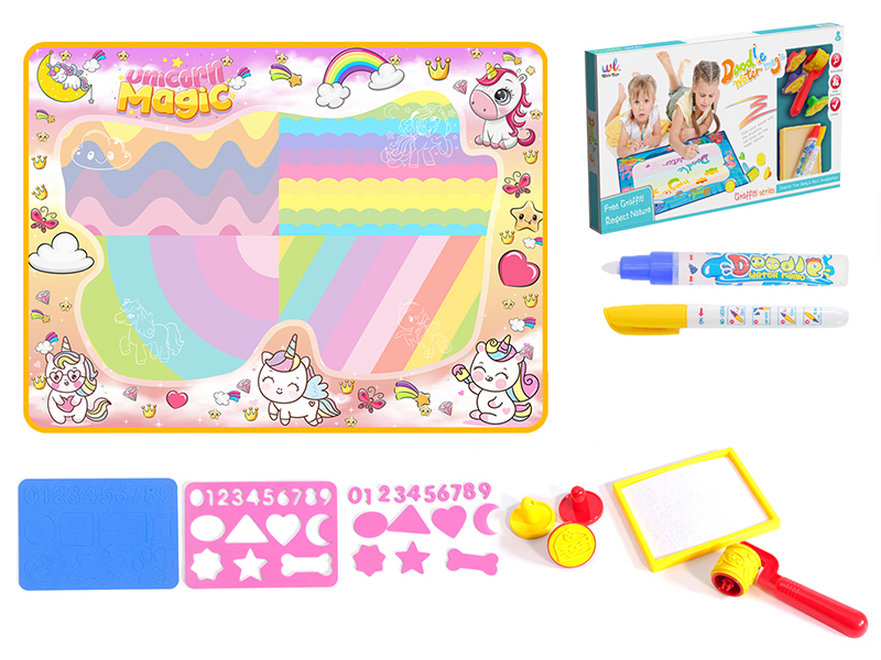 Doodle Water Magic Canvas