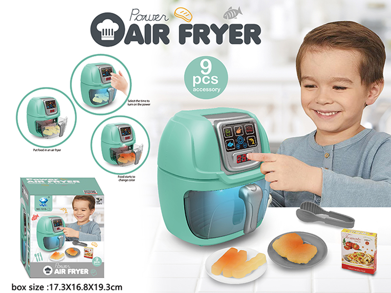 9PCS Air Fryer With Light