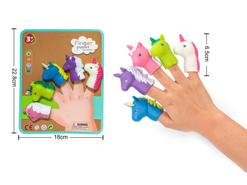 Unicorn Finger Puppet